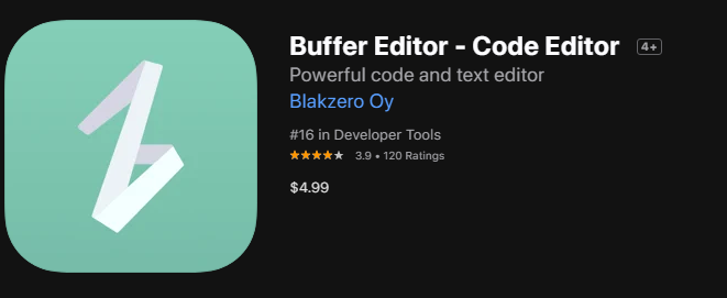 أفضل محررات كتابة الأكواد البرمجية على آيفون 4 أفضل محررات كتابة الأكواد البرمجية على آيفون