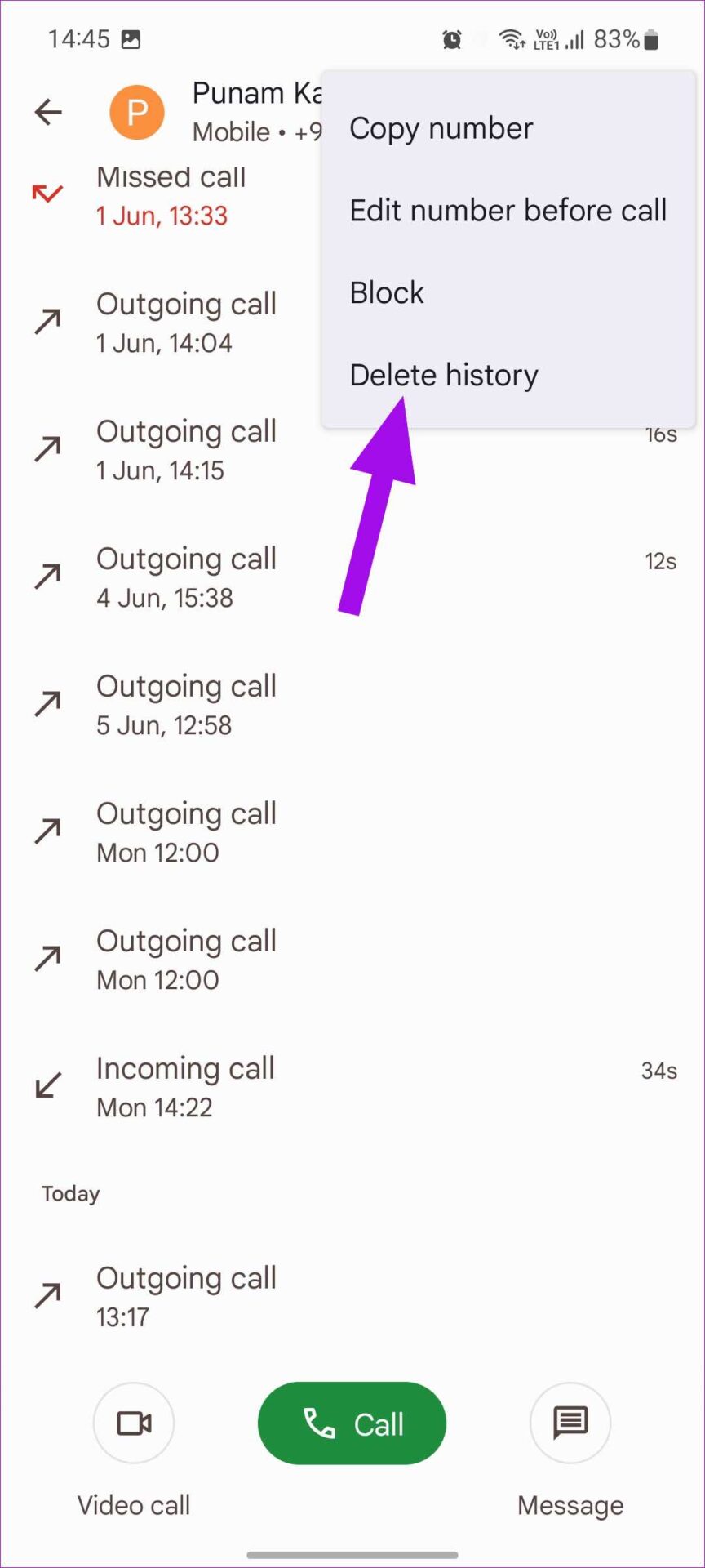 delete call history on google phone app 1 Comment vérifier l'historique des appels d'un numéro sur Android ?