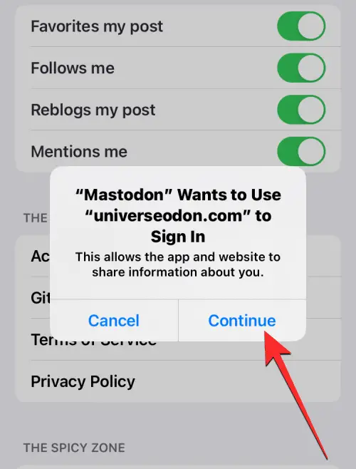 delete your mastodon account phone 7 a كيفية حذف حساب Mastodon الخاص بك