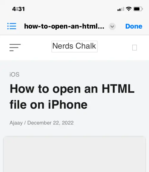 download a page as html 9 a كيفية تنزيل صفحة HTML على آيفون