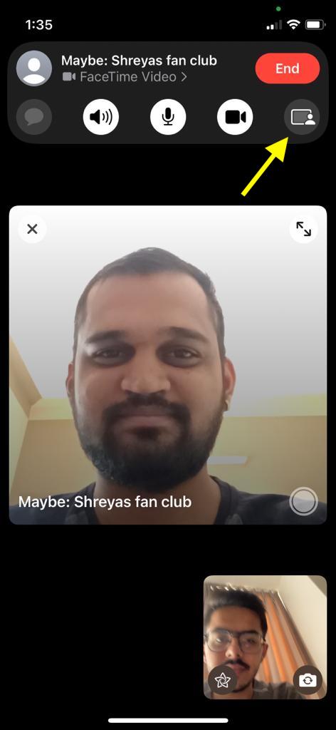 FaceTime Ekran Paylaşımı: Görüntülü Görüşmede Ekranınızı Paylaşma 3 share screen in facetime