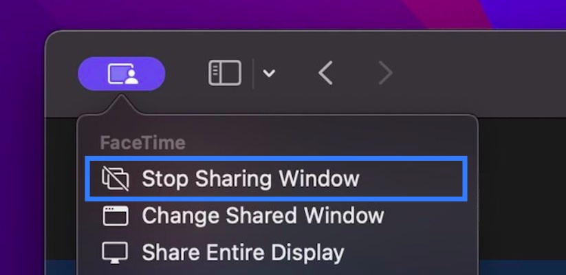 FaceTime Ekran Paylaşımı: Görüntülü Görüşmede Ekranınızı Paylaşma 7 facetime-screen-share-mac