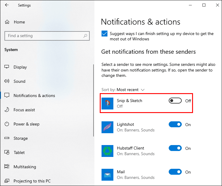 Comment réparer la touche Shift S de Windows qui ne fonctionne pas 5 find snip1 1 Comment réparer la touche Shift S de Windows qui ne fonctionne pas