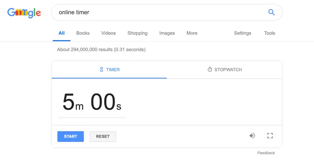google timer 1024x526 1 1 Macbook'ta alarm nasıl kurulur