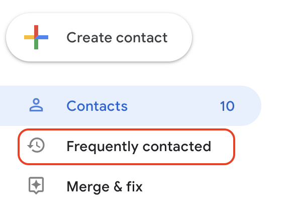 Où sont mes contacts dans Gmail? 11 Adding a frequently contacted email address