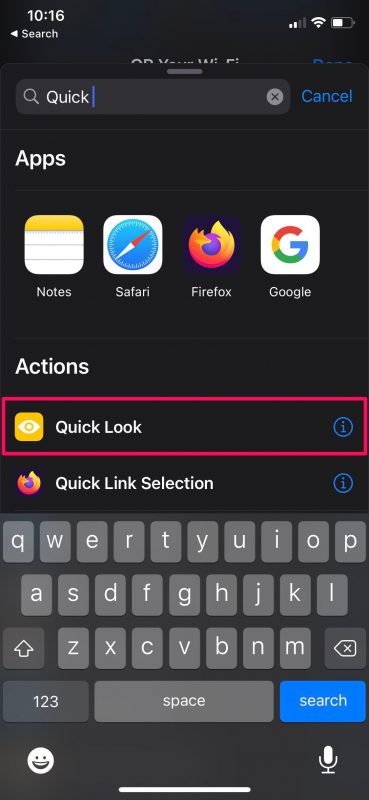 طريقة مشاركة كلمة مرور واي فاي مع QR Code من آيفون 9 How to Convert Wi-Fi Password Into QR Code on iPhone
