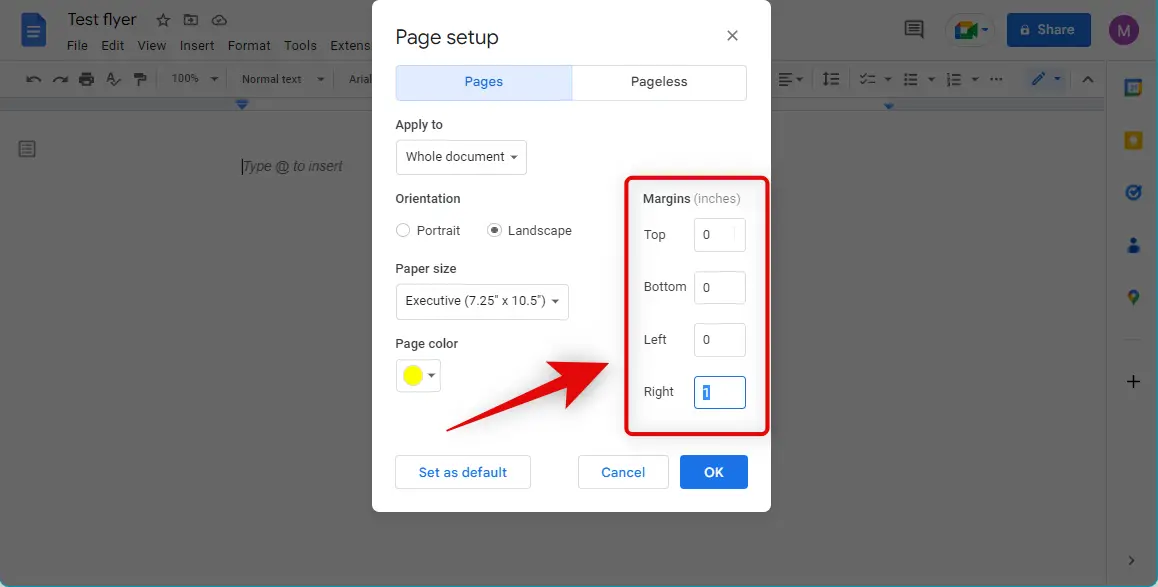 how to create a flyer in google docs 11 كيفية إنشاء نشرة إعلانية في مستندات Google