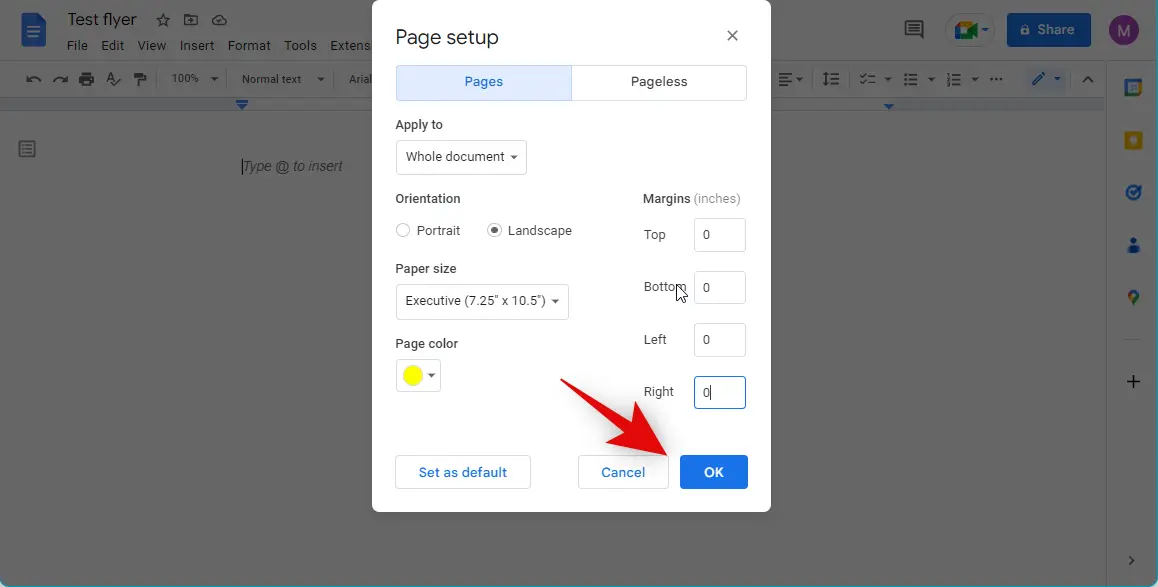 how to create a flyer in google docs 12 كيفية إنشاء نشرة إعلانية في مستندات Google