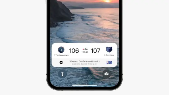 iOS 16 Lock Screen Sports Widget iOS 16.1: أفضل الأنشطة المباشرة