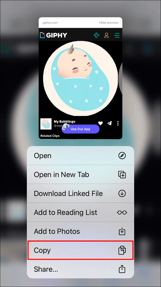 image3 5 1 Comment envoyer des GIFs dans iMessage