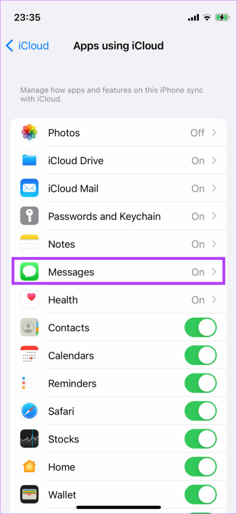 Comment résoudre l’erreur “compte icloud et imessage different” 17 Sync messages