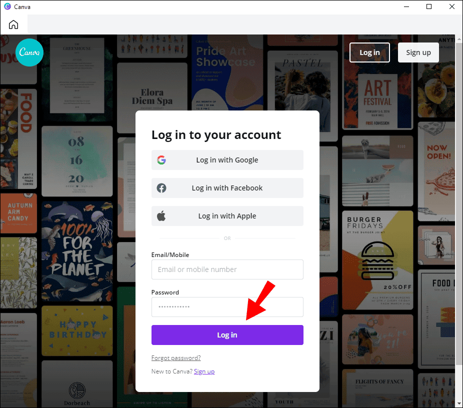 1 87 كيفية التغيير إلى الوضع الأفقي في Canva