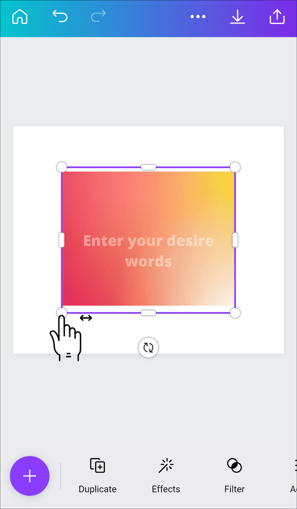 كيفية عمل خلفية متدرجة الألوان في Canva 71 10 كيفية عمل خلفية متدرجة الألوان في Canva