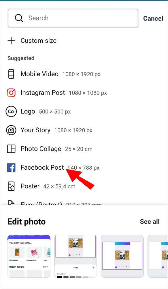 كيفية عمل خلفية متدرجة الألوان في Canva 54 3 6 كيفية عمل خلفية متدرجة الألوان في Canva