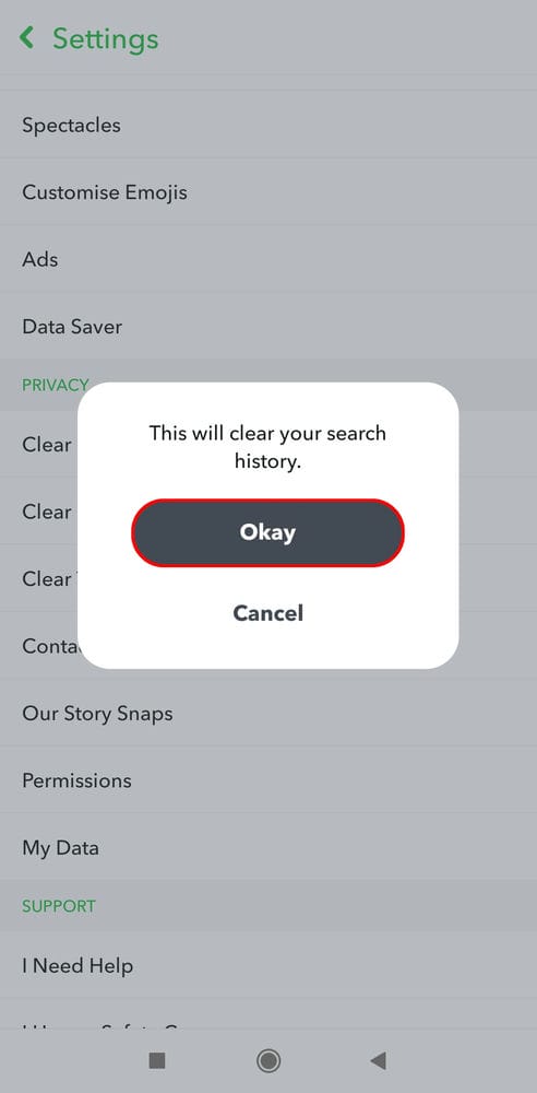 5 6.jpg63ac4d78d9fe5 كيفية مسح الأحداث الأخيرة في سناب شات