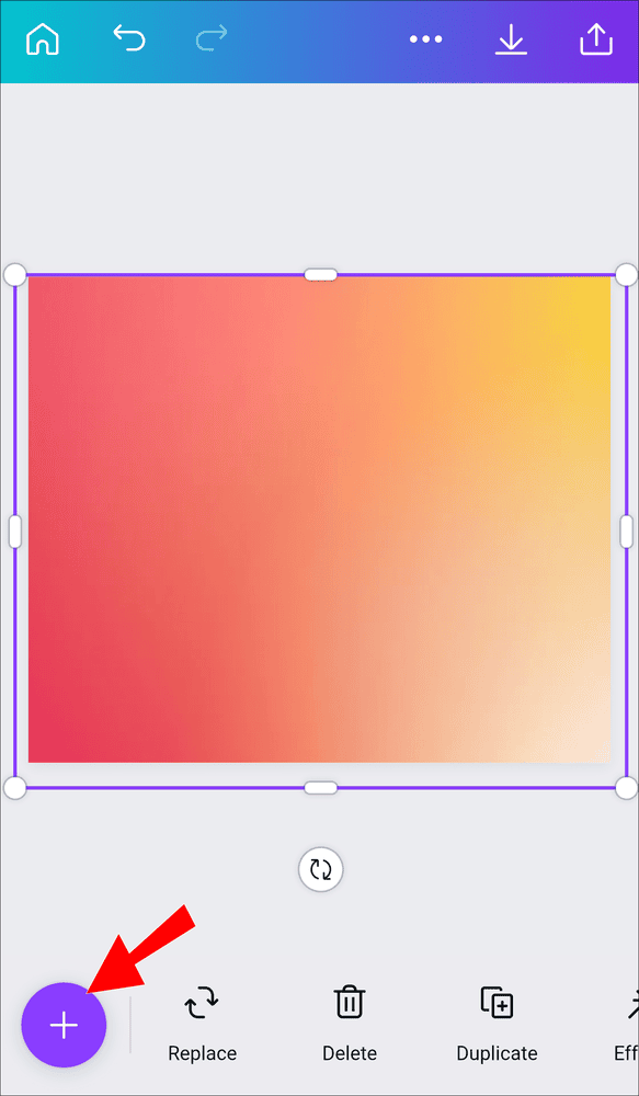 كيفية عمل خلفية متدرجة الألوان في Canva 59 6 5 كيفية عمل خلفية متدرجة الألوان في Canva