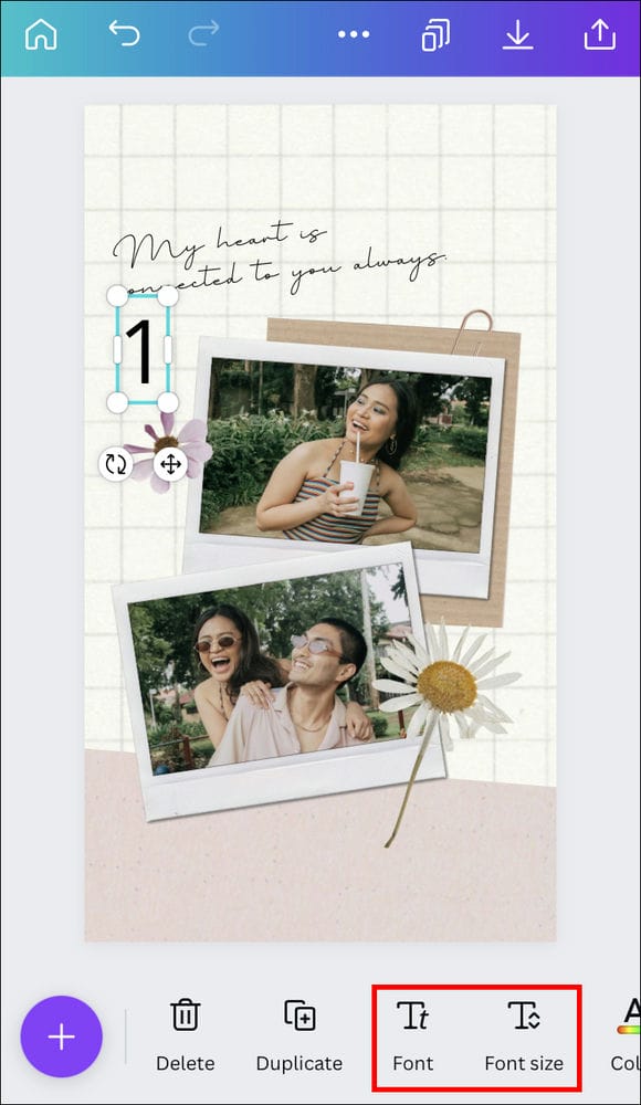 How to Add Page Numbers in Canva on an iPhone 7 كيفية إضافة أرقام الصفحات في Canva