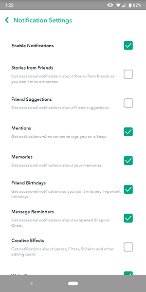 تفعيل إشعارات سناب شات عند مشاهدة شخص ما ستوري 1 Screenshot 20190328 132215 تفعيل إشعارات سناب شات عند مشاهدة شخص ما ستوري