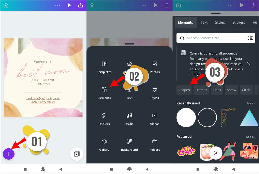 كيفية عمل النص المنحني في Canva 12 Screenshot 2021 05 19 00 20 41 504 com.canva .editor كيفية عمل النص المنحني في Canva