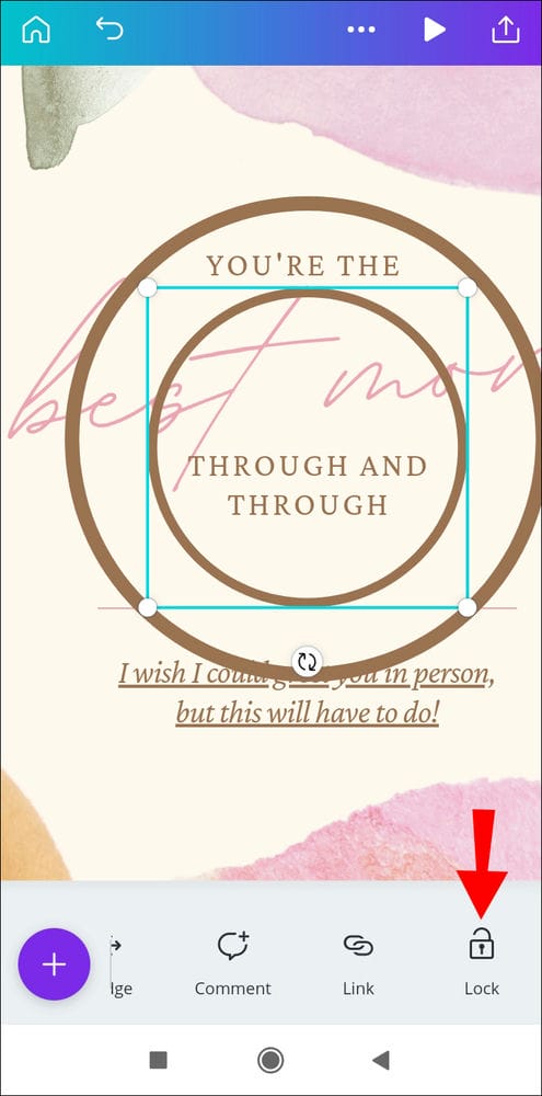 كيفية عمل النص المنحني في Canva 16 Screenshot 2021 05 19 00 23 58 547 com.canva .editor كيفية عمل النص المنحني في Canva