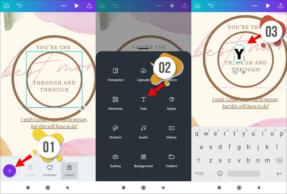 كيفية عمل النص المنحني في Canva 17 Screenshot 2021 05 19 00 24 15 187 com.canva .editor كيفية عمل النص المنحني في Canva