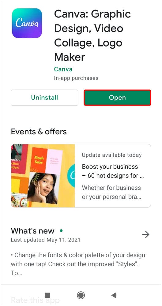 كيفية إضافة مربع نص في Canva 11 Screenshot 2021 05 23 16 13 24 930 com.android.vending كيفية إضافة مربع نص في Canva