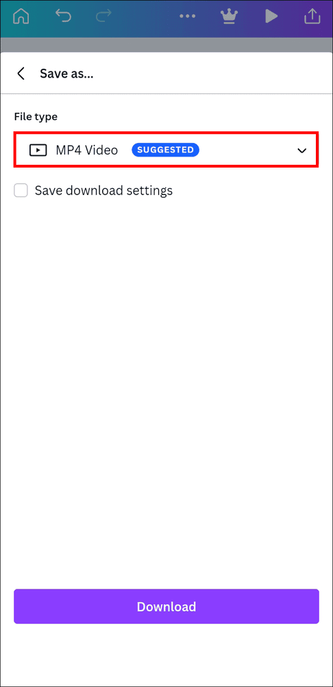 and mp4 كيفية إزالة الصوت من الفيديو في Canva