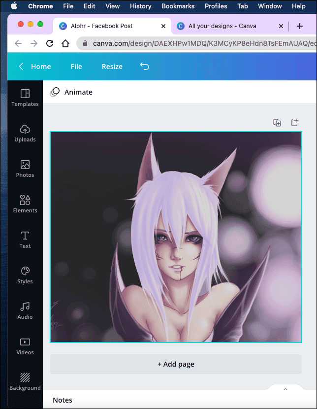 كيفية إضافة مربع نص في Canva 2 anydesk00008 1 كيفية إضافة مربع نص في Canva