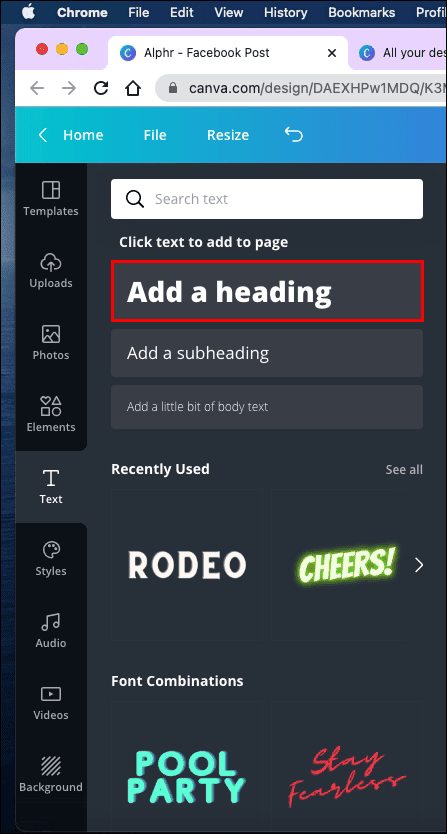 كيفية إضافة مربع نص في Canva 4 anydesk00010 1 كيفية إضافة مربع نص في Canva