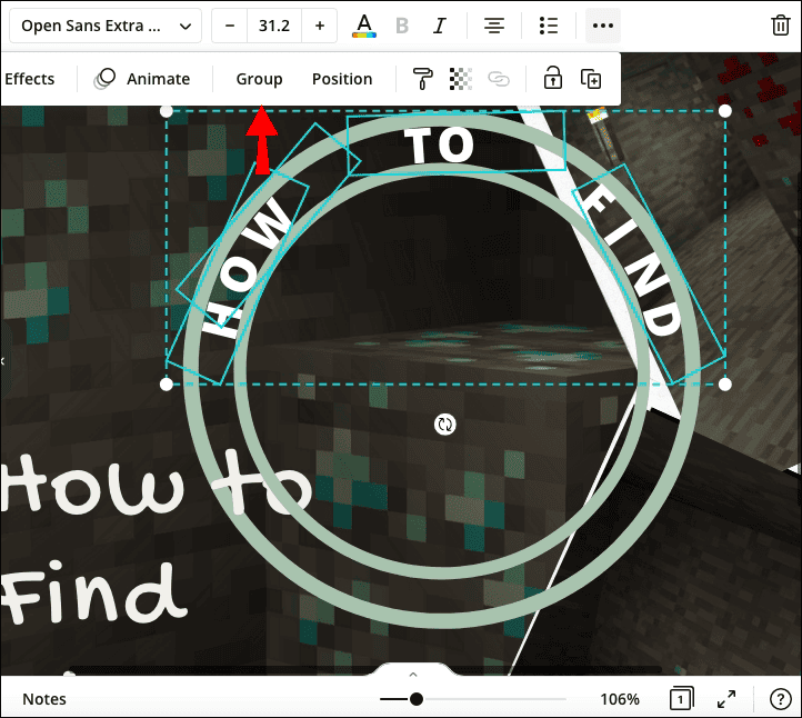 كيفية عمل النص المنحني في Canva 31 anydesk00015 كيفية عمل النص المنحني في Canva