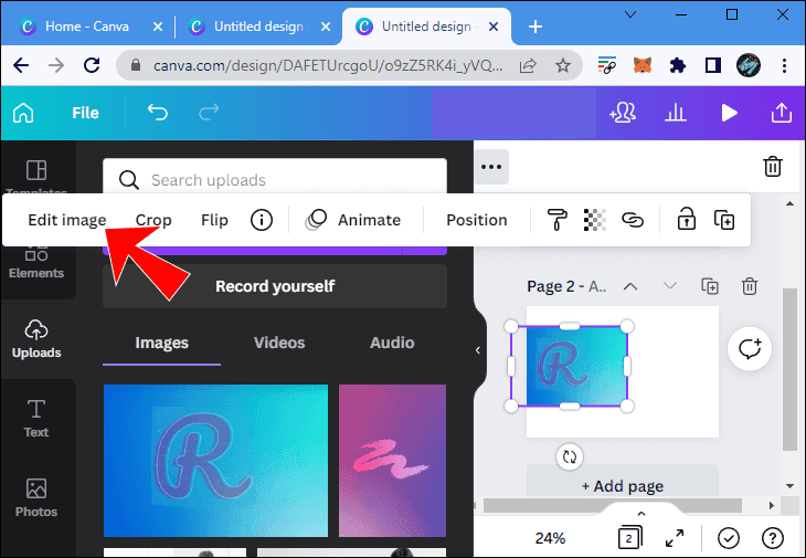 كيفية عمل خلفية متدرجة الألوان في Canva 50 can11 كيفية عمل خلفية متدرجة الألوان في Canva