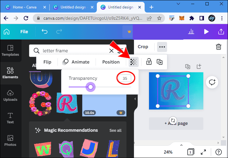 كيفية عمل خلفية متدرجة الألوان في Canva 43 can5 كيفية عمل خلفية متدرجة الألوان في Canva