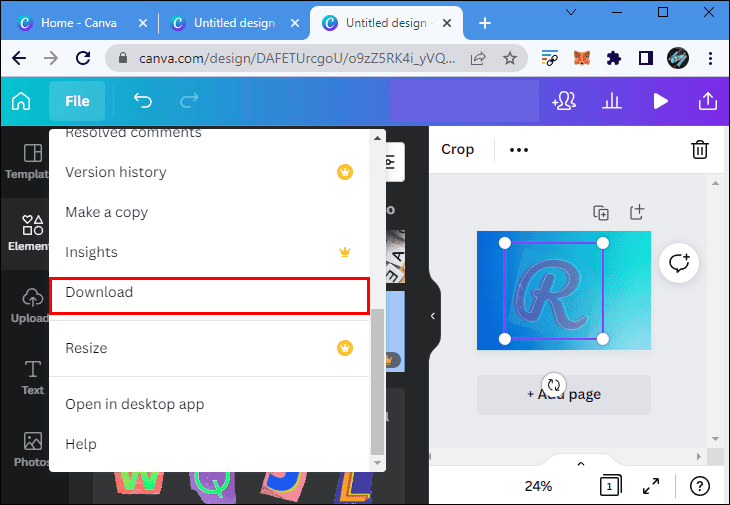 كيفية عمل خلفية متدرجة الألوان في Canva 44 can6 كيفية عمل خلفية متدرجة الألوان في Canva
