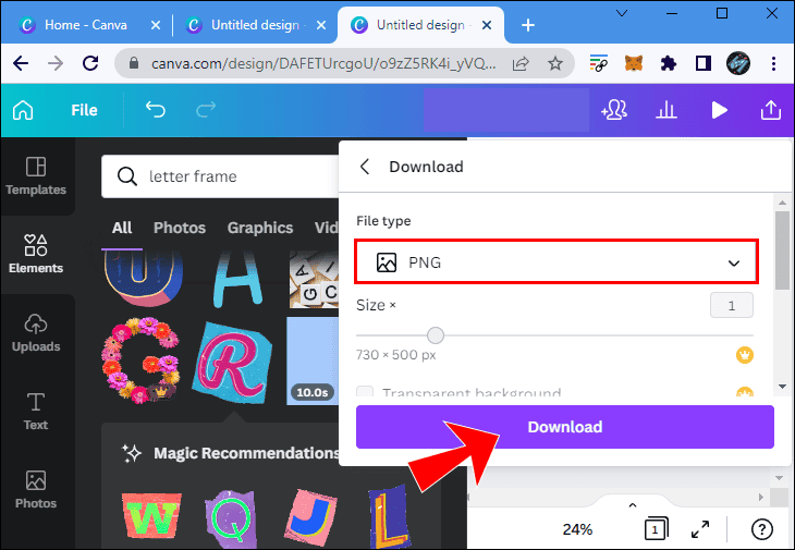 كيفية عمل خلفية متدرجة الألوان في Canva 45 can7 كيفية عمل خلفية متدرجة الألوان في Canva