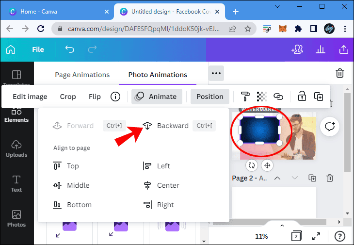 كيفية عمل خلفية متدرجة الألوان في Canva 14 final14 كيفية عمل خلفية متدرجة الألوان في Canva