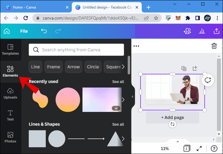 كيفية عمل خلفية متدرجة الألوان في Canva 7 final7content ware كيفية عمل خلفية متدرجة الألوان في Canva
