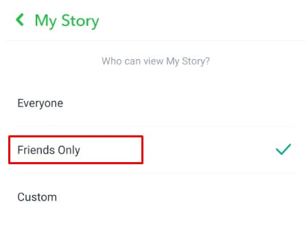 friends only كيف أعرف إذا كان شخص ما يسجل قصتك على سناب شات