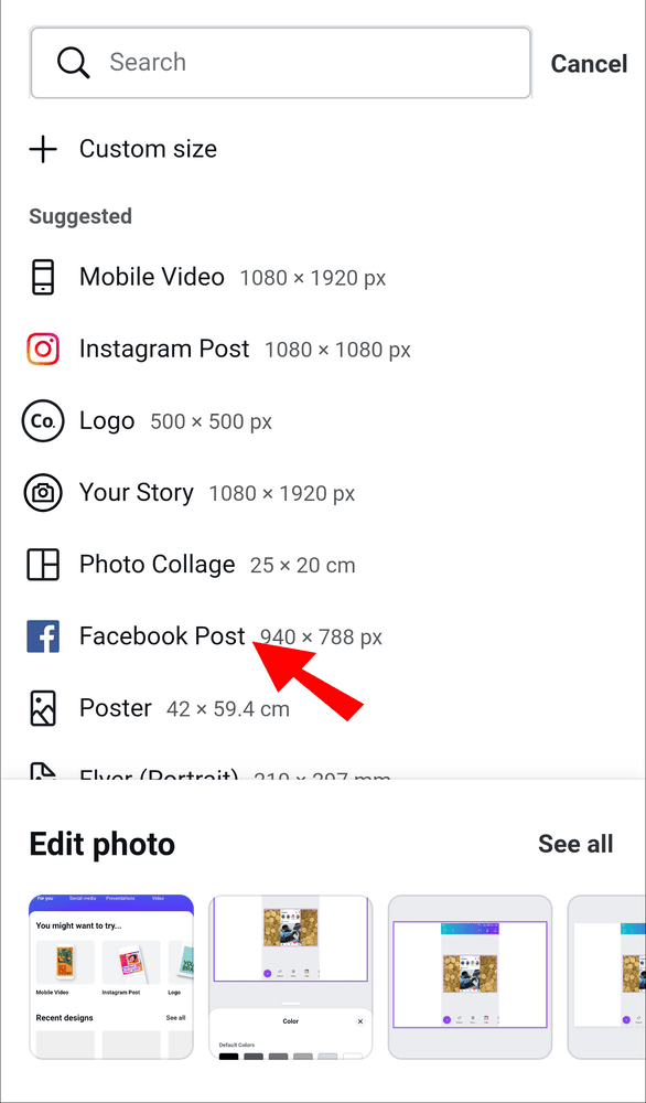 كيفية عمل خلفية متدرجة الألوان في Canva 95 hhhhh كيفية عمل خلفية متدرجة الألوان في Canva