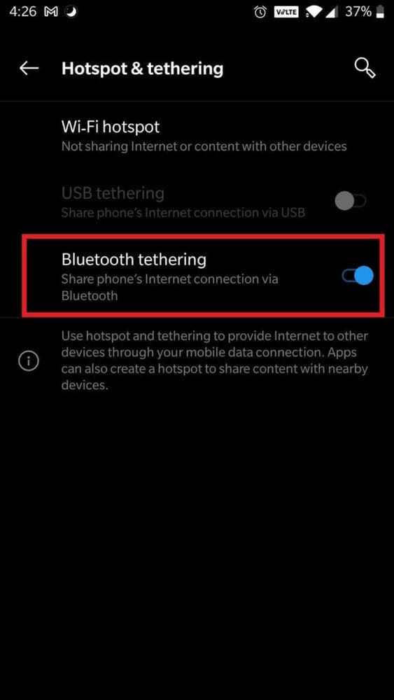 hotspot 6 طرق لإيقاف تشغيل بلوتوث تلقائيًا على Android