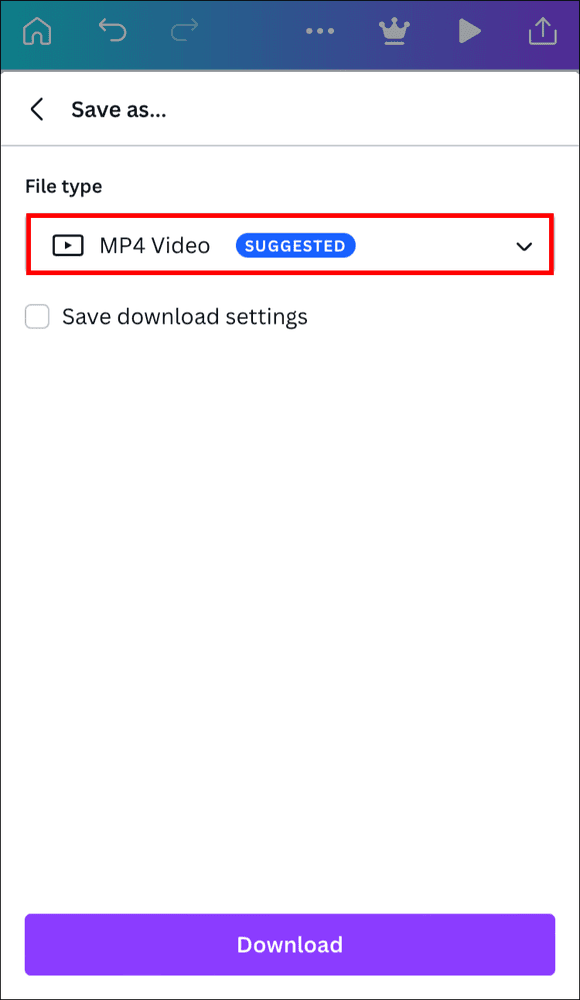 mp444 كيفية إزالة الصوت من الفيديو في Canva