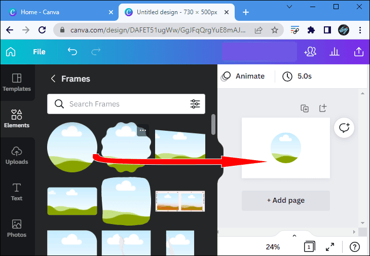كيفية عمل خلفية متدرجة الألوان في Canva 87 p2 2 كيفية عمل خلفية متدرجة الألوان في Canva