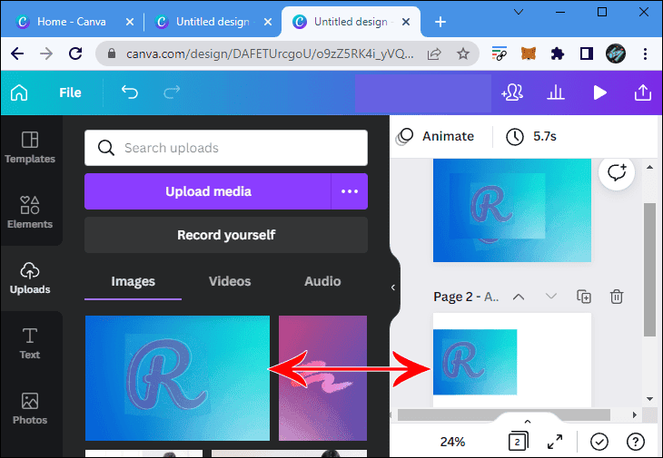 كيفية عمل خلفية متدرجة الألوان في Canva 49 recreate final كيفية عمل خلفية متدرجة الألوان في Canva