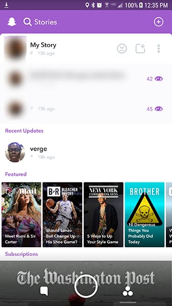 تفعيل إشعارات سناب شات عند مشاهدة شخص ما ستوري 2 snapchatstory3 تفعيل إشعارات سناب شات عند مشاهدة شخص ما ستوري