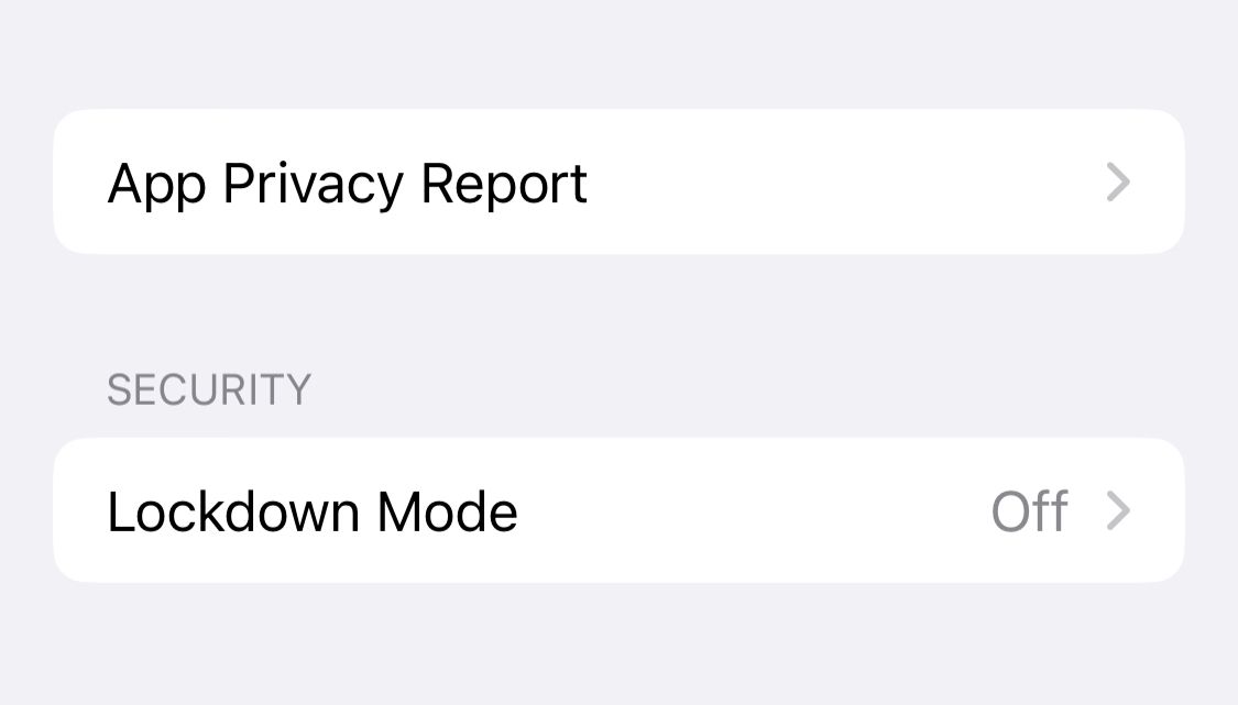 lockdown mode iphone