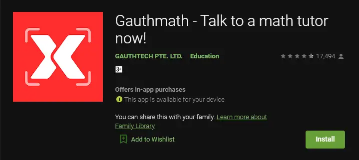Gauthmath تطبيقات لحل مسائل الرياضيات