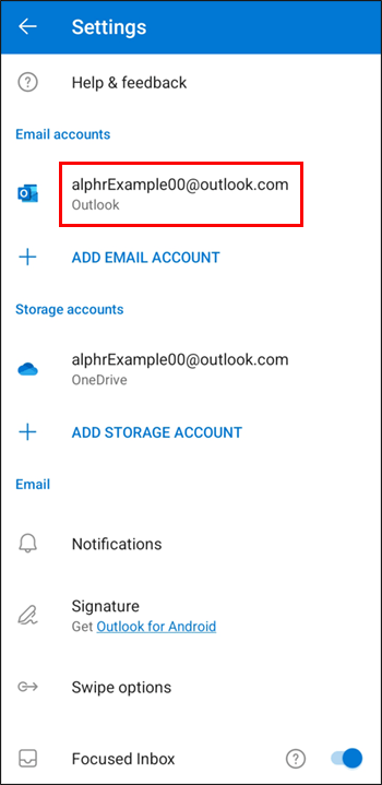 كيفية تغيير البريد الالكتروني في Outlook 28 original كيفية تغيير البريد الالكتروني في Outlook