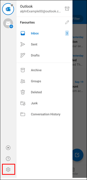 كيفية تغيير البريد الالكتروني في Outlook 27 outlook كيفية تغيير البريد الالكتروني في Outlook