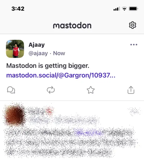 quote someones post on mastodon app 27 a كيف أقتبس منشور شخص ما على Mastodon
