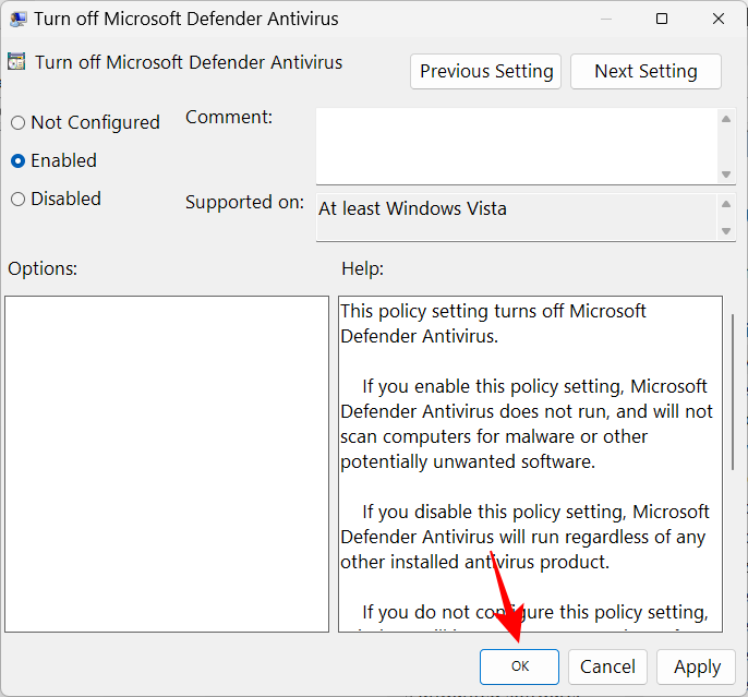 طرق إيقاف تشغيل الحماية من الفيروسات Defender في أمان ويندوز 44 rurn off antivirus win 11 49 طرق إيقاف تشغيل الحماية من الفيروسات Defender في أمان ويندوز