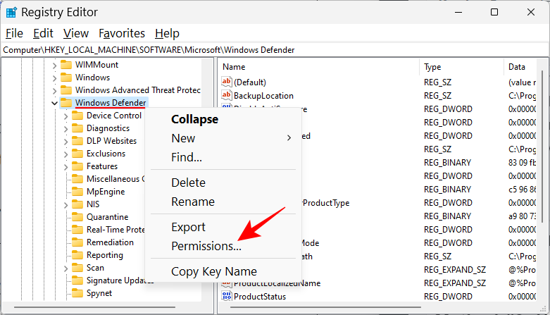 طرق إيقاف تشغيل الحماية من الفيروسات Defender في أمان ويندوز 16 rurn off antivirus win 11 9 طرق إيقاف تشغيل الحماية من الفيروسات Defender في أمان ويندوز